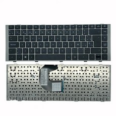 8BITDO레트로키보드 HP ProBook 4440S 4441S 4445S 4446S 노트북 용 새 스페인어 702238 실버 프레임 스페인어를 대체합니다, 없음, 없음, 1.Spanish