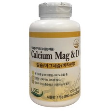네츄럴라이프 칼슘 마그네슘 비타민D 890mg X 200캡슐, 200정, 1개