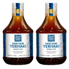 소이 베이 베리 베리 데리야키 마리네이드 앤 소스 1.19kg 2팩 Soy Vay Veri Veri Teriyaki Marinade & Sauce