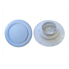 ABS원팬디퓨져 환기구 원형 듀오팬 원팬 전열교환기 PVC 320X200 320X150 행거클립타입, 고객직접설치, ABS원팬디퓨져 320X150파이