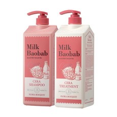[밀크바오밥] 세라 샴푸 1200ml+트리트먼트 1200ml 플로라부케, 1개, 1.2L