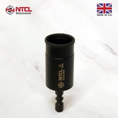 NTCL 융착코어비트 타일 대리석 유리 홀쏘 타공 22mm, 1개