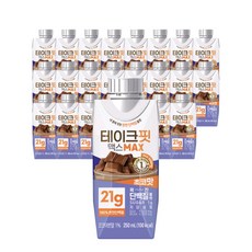 골든싸이]테이크핏_맥스 프로틴 초코 250ml 6개