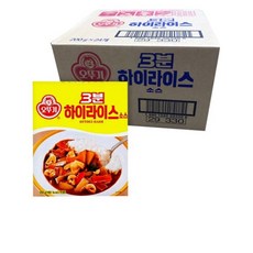 오뚜기 3분 하이라이스 소스 200g, 210g, 10개