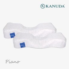 [가누다] 블루라벨 피아노 2개세트 / 메모리폼 경추 기능성 베개