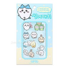 먼작귀 치이카와 캐릭터 썸머 패치(블루) 203959
