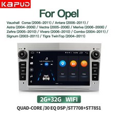 Opel gps를위한 Kapud 안드로이드 10 멀티미디어 자동차 라디오 비디오 플레이어 네비게이션 7 ''astra Vec, 12 S 4 CORE 2 32_01 CHINA