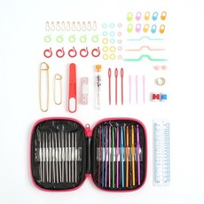 가방뜨개코사지