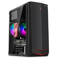 ORBIS 오르비스 S10 폴아크릴 RGB 미들타워케이스 PC케이스