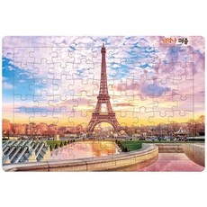 기억나퍼즐 에펠탑 직소퍼즐, 63피스, 혼합색상