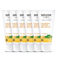 벨레다 어린이 치약, 50ml, 6개