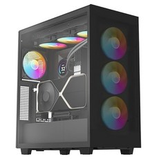 [BRAVOTEC 정품] 브라보텍 GUARDIAN 5100M 타이탄 글래스 (블랙) PC ATX 미들타워 케이스