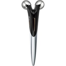 일본 발송 MTG ReFa ACTIVE DIGIT 얼굴 페이스 마사지 롤러 괄사 블랙, 1개