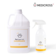 메디크로스 페트럽 애완동물 반려동물 무독성 살균소독제 4L+500ml 대용량, 1set, 4500ml