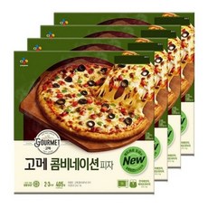 고메 클래식 콤비네이션 피자 405G X4개, 4개