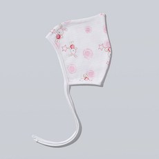 오즈맘 국내생산 순면 신생아 요정모자 보넷
