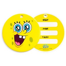 스폰지밥네임택