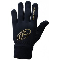 롤링스 (Rawlings) 하이퍼 스트레치 니트 장갑 EAC9F03 블랙 / 블랙 F