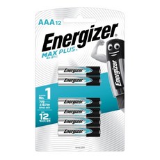 에너자이저 맥스플러스 AAA 건전지, 12개입, 1개