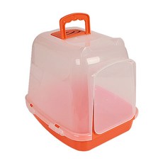 뚜껑있는고양이화장실