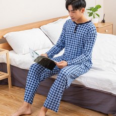 남성긴팔잠옷