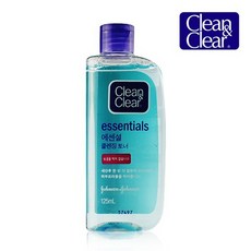 존슨 클린앤클리어 에센셜 클렌징 토너 125ml, 없음, 상세설명 참조, 상세설명 참조