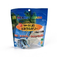 고급 소라게젤리(10pcs) 소라게 먹이, 16g, 10개