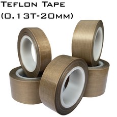 고온 내열 테프론 테이프 PTFE Teflon Tape AG-03 국산 20mm(0.13T), 1개