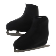 QDY 피겨 스케이트 부츠 커버 스케이트 부츠 커버 Overshoes 피겨 스케이트 부츠 보호 커버, 상세페이지 참조 3, 검은3