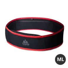해외직구 AONIJIE 아오니지 W938 러닝백 남녀 물병 스포츠 허리백, ML.Black Red