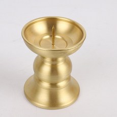 무드초캔들촛대 홀더 구리 티라이트 홀더 캔들 불교 용품 책상 장식 거실 침실 사무실