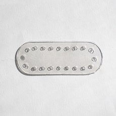 yarna PVC 가방 바닥 타원형 미니 10.5 x 4 cm 세트, 1세트, 투명