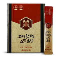 6년근 고려 홍삼정 스틱 로얄 10ml 32포 진세노사이드 10mg