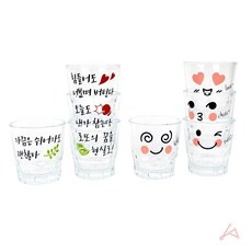 드와프 소주잔4P 취하는 소주잔4P 소주컵, 샐러리 소주잔4p