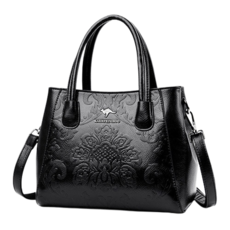 도오빠 캐디백 여성 크로스백 숄더백 토트백 스퀘어 꽃무늬 지퍼 경량 핸드백 여자크로스백 가방