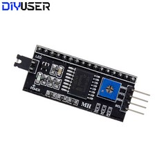 LCD 디스플레이 모듈 LCD1602 블루 문자 그린 5V 옐로우 16X2 스크린 I2C PCF8574T 1602 PCF8574 인터페이스 IIC, IIC Interface