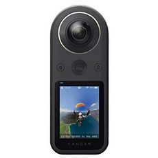 Kandao QooCam 8K 풀 뷰 카메라 풀 HDR 실외 실내 디지털 카메라 5G 지원 스포츠 액션 카메라 F2.0 1, One Color_One Size, 상세 설명 참조0, 상세 설명 참조0