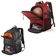 BROTOU 2PCS 농구 가방 볼 홀더가 있는 대형 가방 및 농구 축구 배구용 신발 수납공간, BROTOU 2PCS 농구 가방, 볼 홀더가 있는 대형, 2개