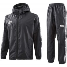 (안부) UMBRO 후드 윈드 브레이커 자켓 바지 상하 세트 ULUMJF30 / ULUMJG30 안감 : 기모 메쉬 스테 풀 Z