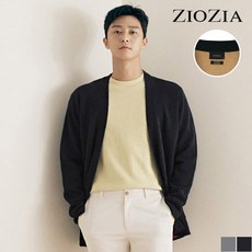 지오지아 브이넥 포켓 오픈 가디건 AAA4EC1101