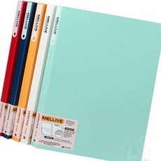 원포 A4 멜리브 레버파일 HM5097, (부진)노랑, 1개