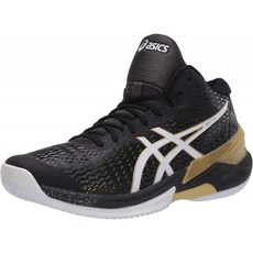 ASICS 남성용 Sky Elite FF MT 코트 슈즈 10 블랙 / 화이트 | 테니스 및 라켓 스포츠