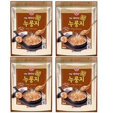 오뚜기 옛날 구수한 끓여먹는 누룽지 국산100%, 3kg, 4봉