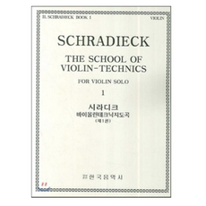 시라디크 바이올린 테크닉 지도곡집 1, 한국음악사, 편집부
