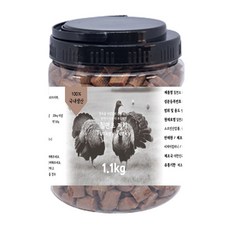 또멍냥 100%국내생산 고퀄리 강아지 리얼 큐브 져키 칠면조져키 1.1kg, 3개, 1100g