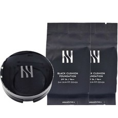 헤라 블랙 쿠션 파운데이션 21N1 바닐라 본품15g+리필15g x2개 SPF35 PA++, 2개