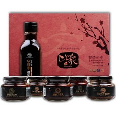 설선물세트 전통장맛 그대로!! (전통간장 / 매실고추장 / 보리고추장 / 찹쌀고추장 / 전통된장) 6P SET