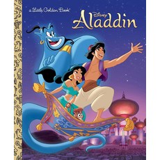 Aladdin Little 골드en 북 하드cover