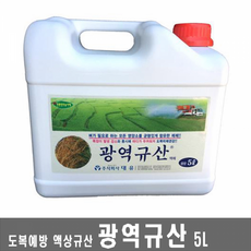 광역규산 5L/액상규산 미질향상 도복예방제