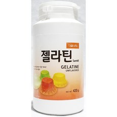 젤라틴(삼미 이슬나라 420g) 업소 젤라틴 분말, 본상품, 1개, 420g